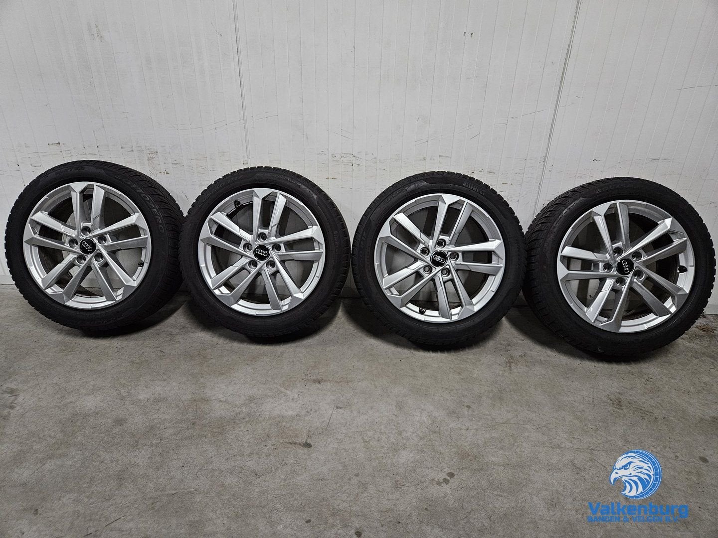 7-8mm! Originele Audi A3 8Y 17 inch velgen 5x112 winterbande, Gebruikt, -, -, Banden en Velgen