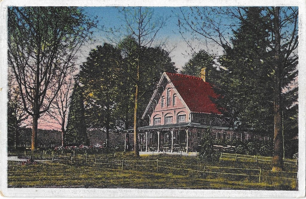 AK Breda , Ginneken - Boschwachterswoning, Verzenden, 1920 tot 1940, Gelopen, Noord-Brabant