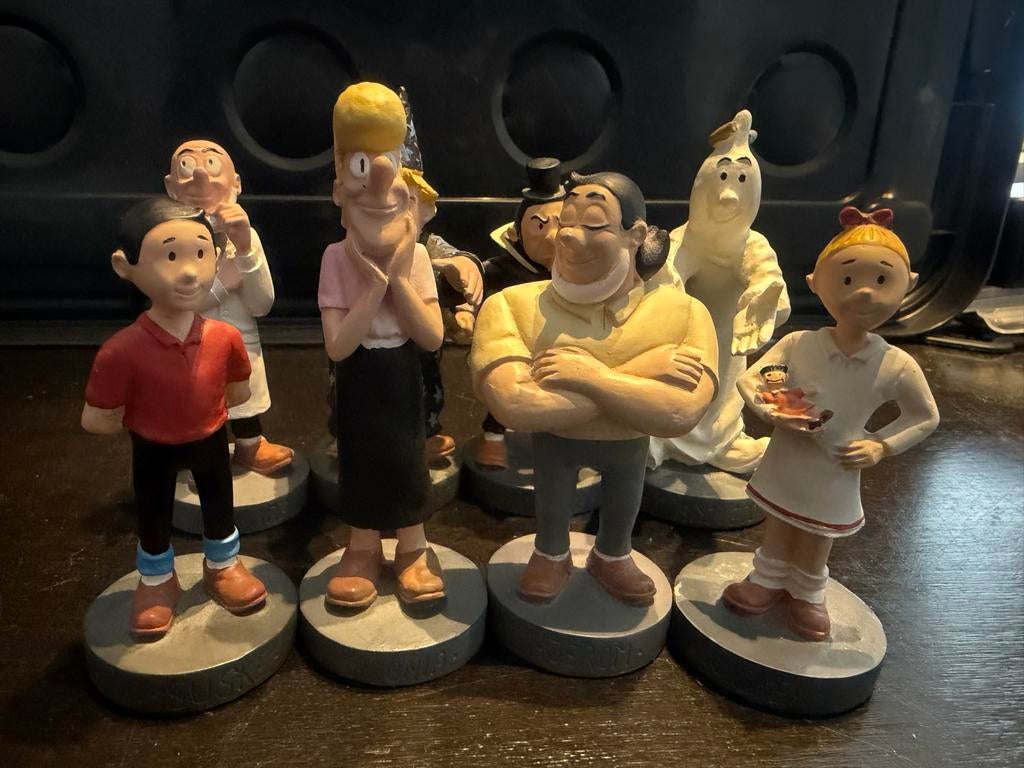 Suske en Wiske poppetjes (8 stuks), Verzamelen, Ophalen of Verzenden, Zo goed als nieuw