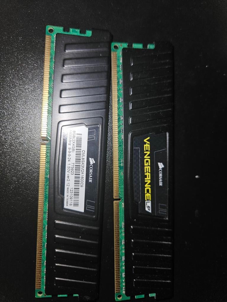 Corsair Vengeance LP 8GB (2x4GB) DDR3 RAM 1600MHz, Ophalen, Gebruikt, 8 GB, DDR3