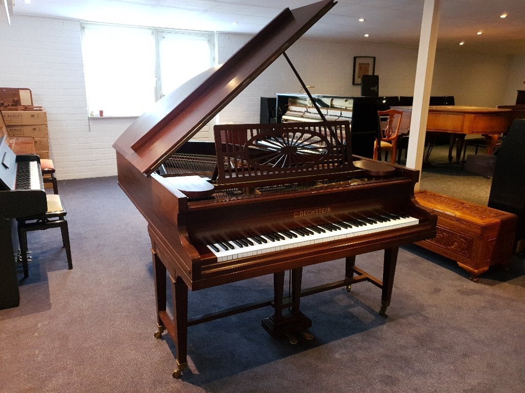 Bechstein - A 180 vleugel, Bruin, Verzenden, Zo goed als nieuw, Hoogglans