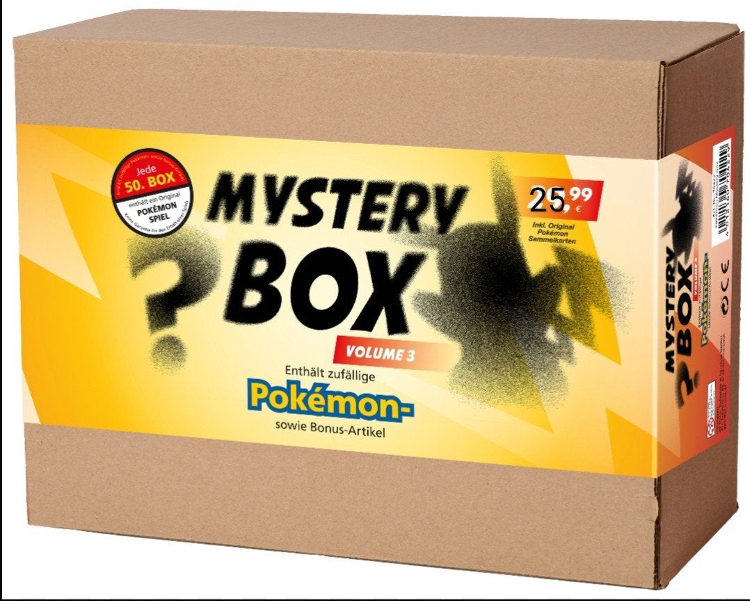 Mystery Box Pokémon Kaarten - Sealed & Losse Producten, Hobby en Vrije tijd, Verzamelkaartspellen | Pokémon, Ophalen of Verzenden