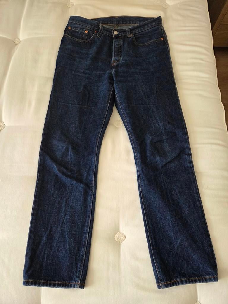 Levi's 501 dames jeans W31 L32, Ophalen, Blauw, Zo goed als nieuw, W30 - W32 (confectie 38/40)