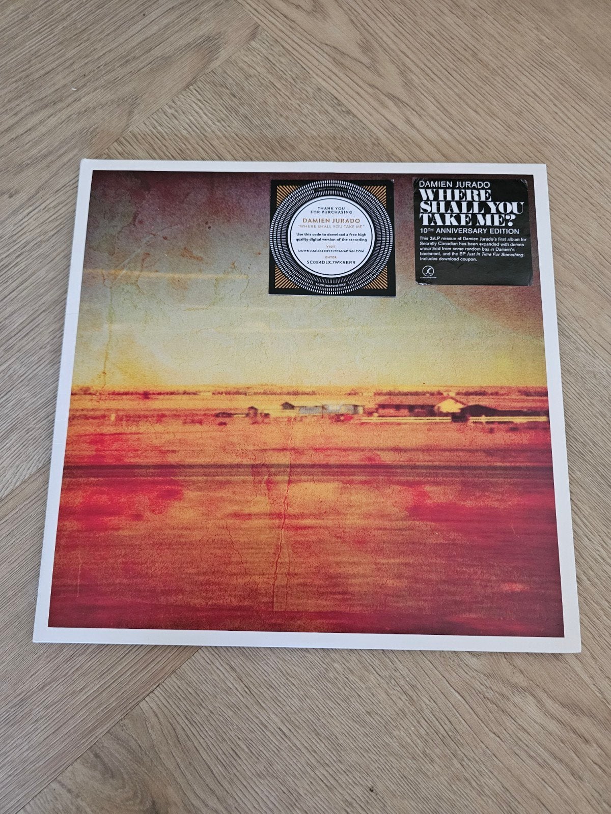 Damien Jurado - Where Shall You Take Me? Dubbel-Vinyl LP, Inclusief binnenhoes, Ophalen of Verzenden, Zo goed als nieuw, 12 inch