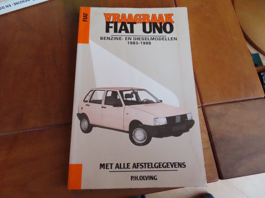 Vraagbaak Fiat Uno benzine, Uno Turbo, Uno diesel 1983-1988, Ophalen of Verzenden