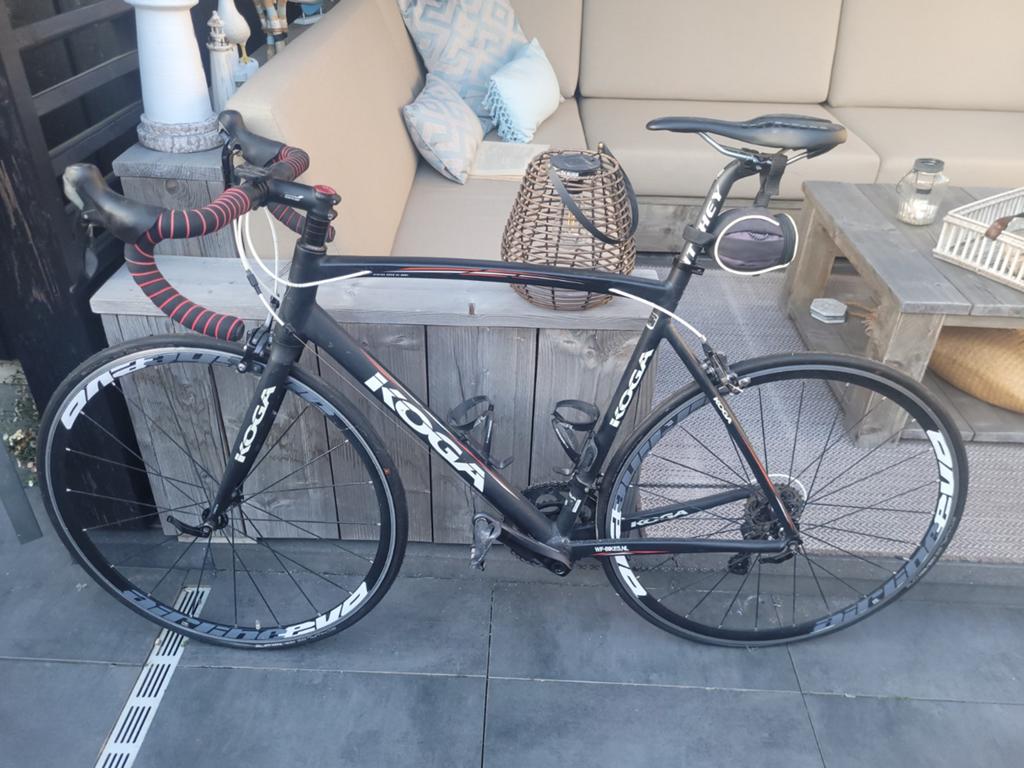 Koga Kimera 105 Compact racefiets, Fietsen en Brommers, Fietsen | Racefietsen, Ophalen, Gebruikt, Velgrem, Aluminium