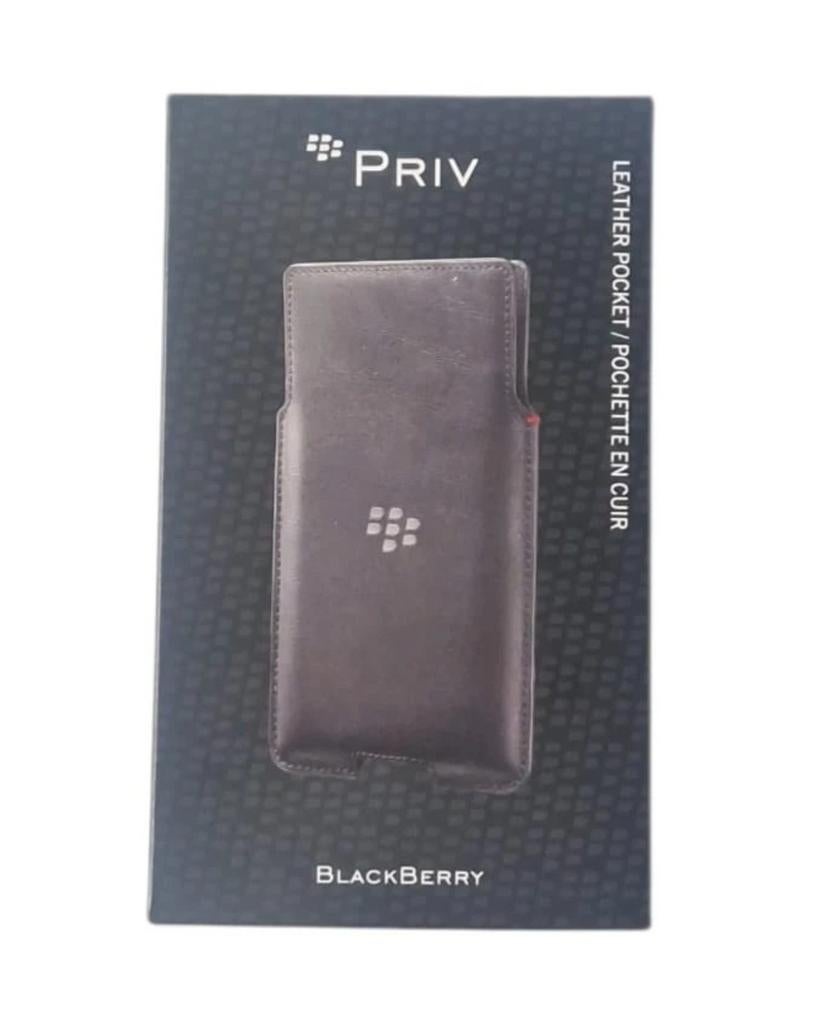 Origineel lederen hoes voor blackberry priv, Telecommunicatie, Ophalen of Verzenden, Nieuw, Hoesje of Tasje