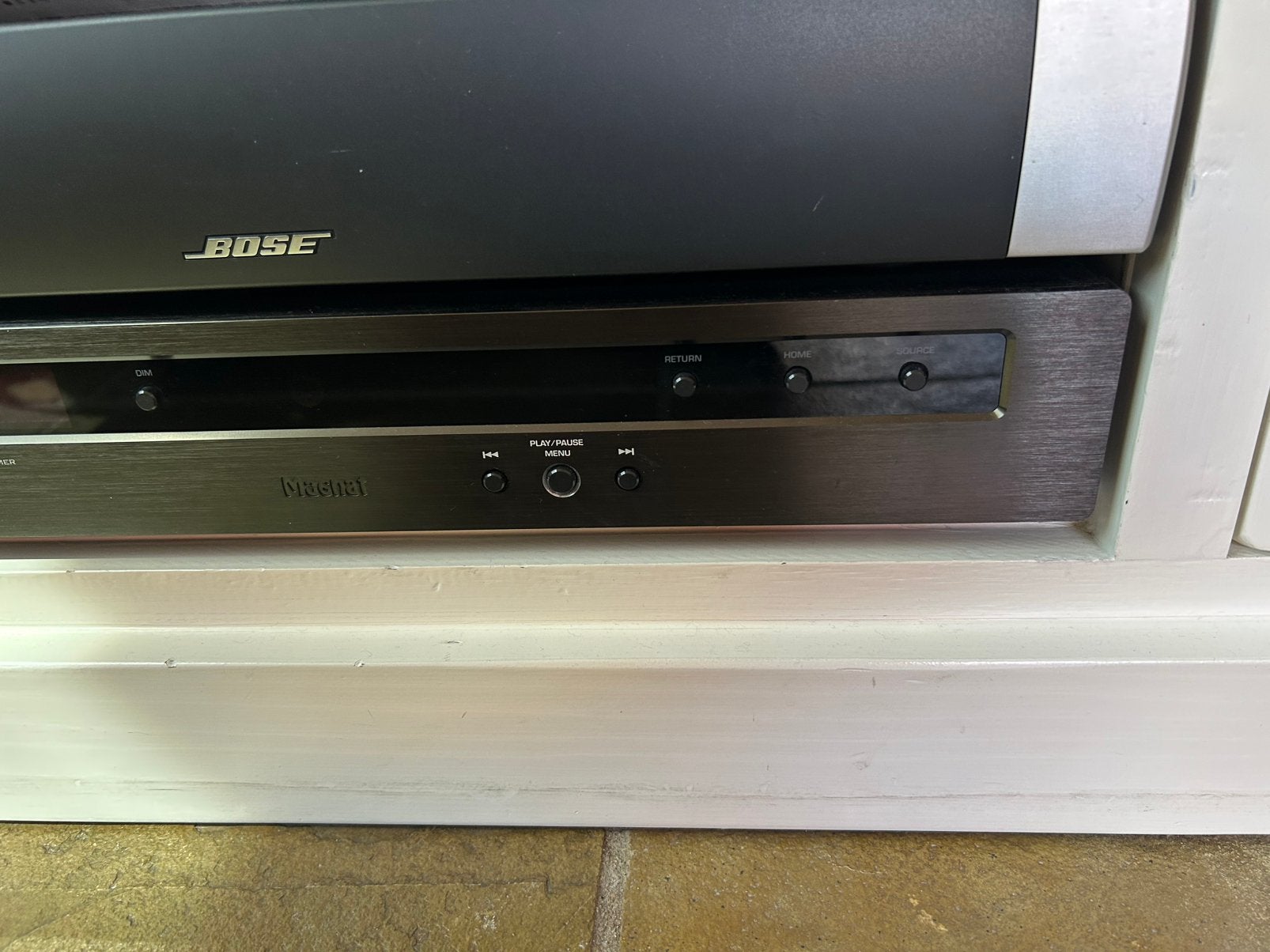 Bose Acoustimas V30 en Magnat MMS730, 70 watt of meer, Zo goed als nieuw, 5.1-systeem, Overige spelers
