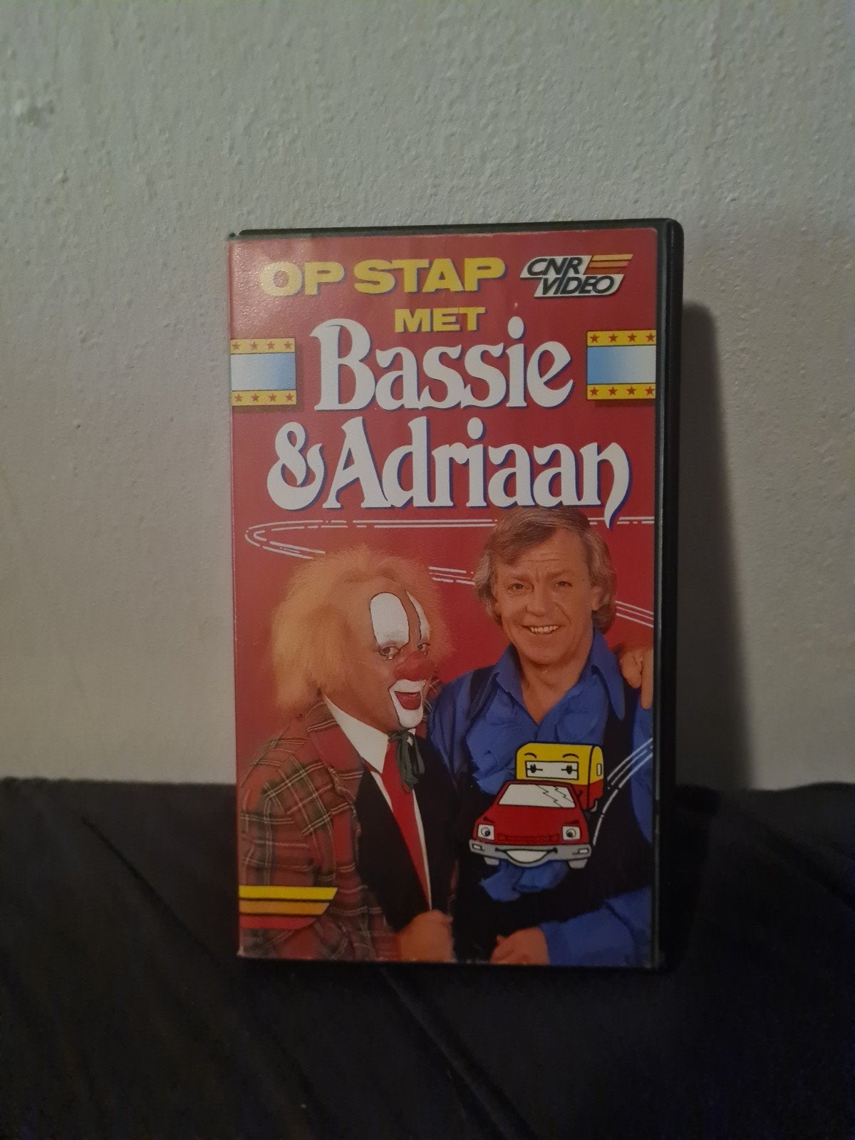 Op stap met Bassie en Adriaan videoband, Cd's en Dvd's, VHS | Kinderen en Jeugd, Ophalen of Verzenden
