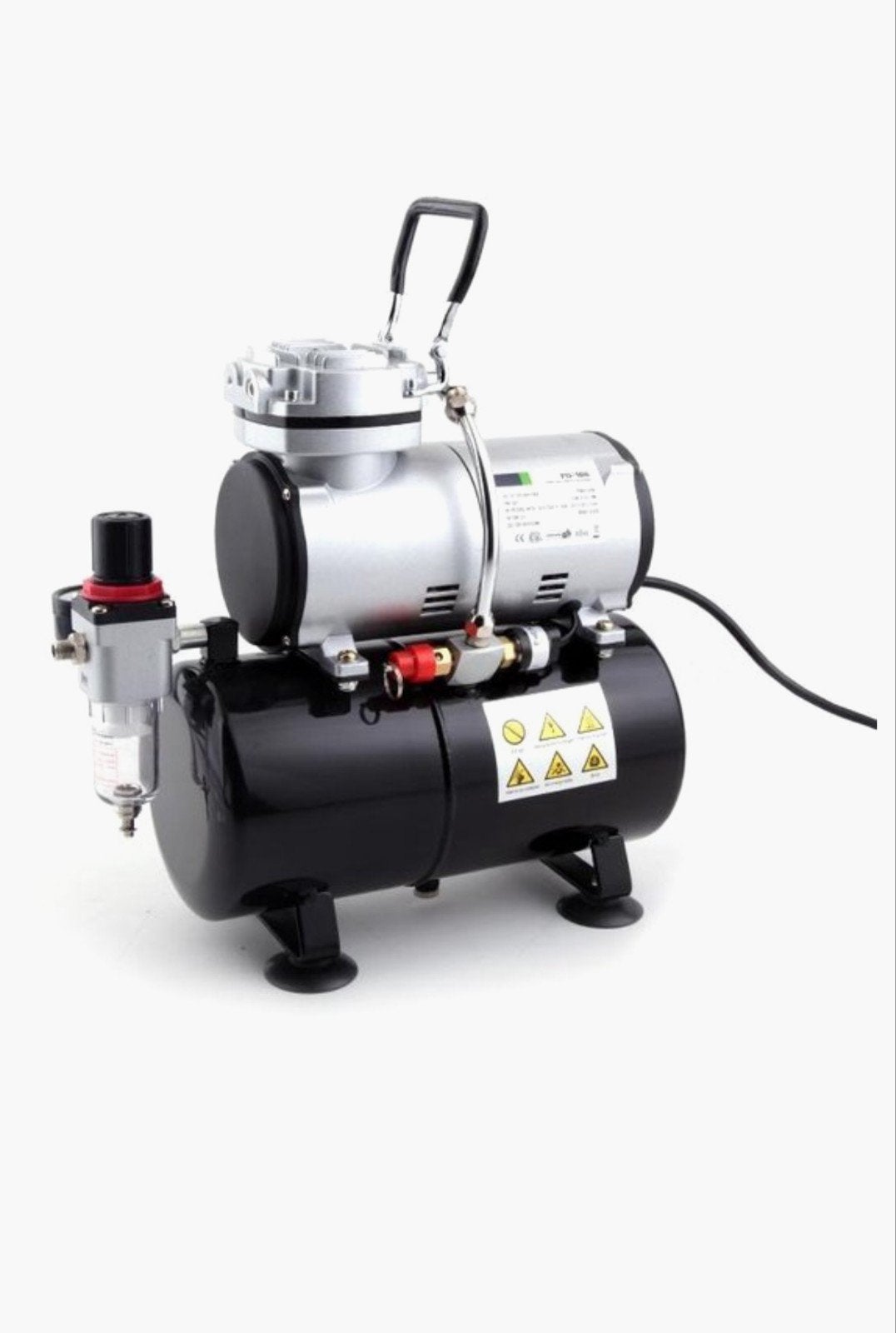 Airbrush Set Fengda FD-186K en airbrush spray box met afzuig, Nieuw, Ophalen of Verzenden, Minder dan 200 liter/min, Minder dan 6 bar