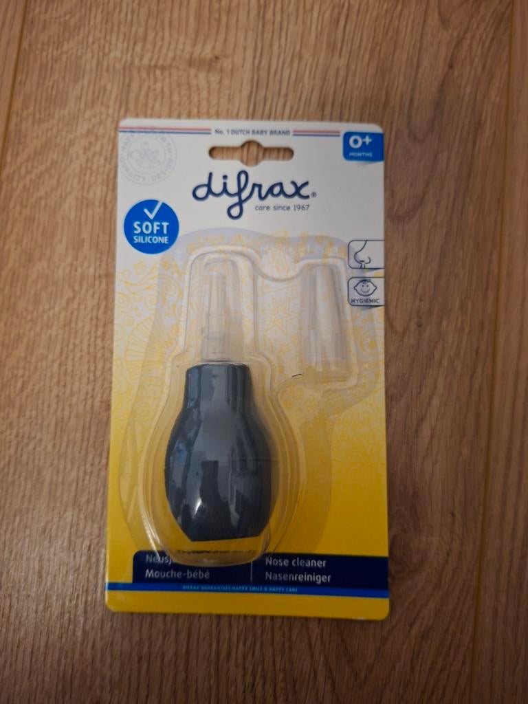 Difrax Neusreiniger voor Baby's - Zachte Siliconen, Ophalen of Verzenden, Nieuw, Overige typen, Overige merken