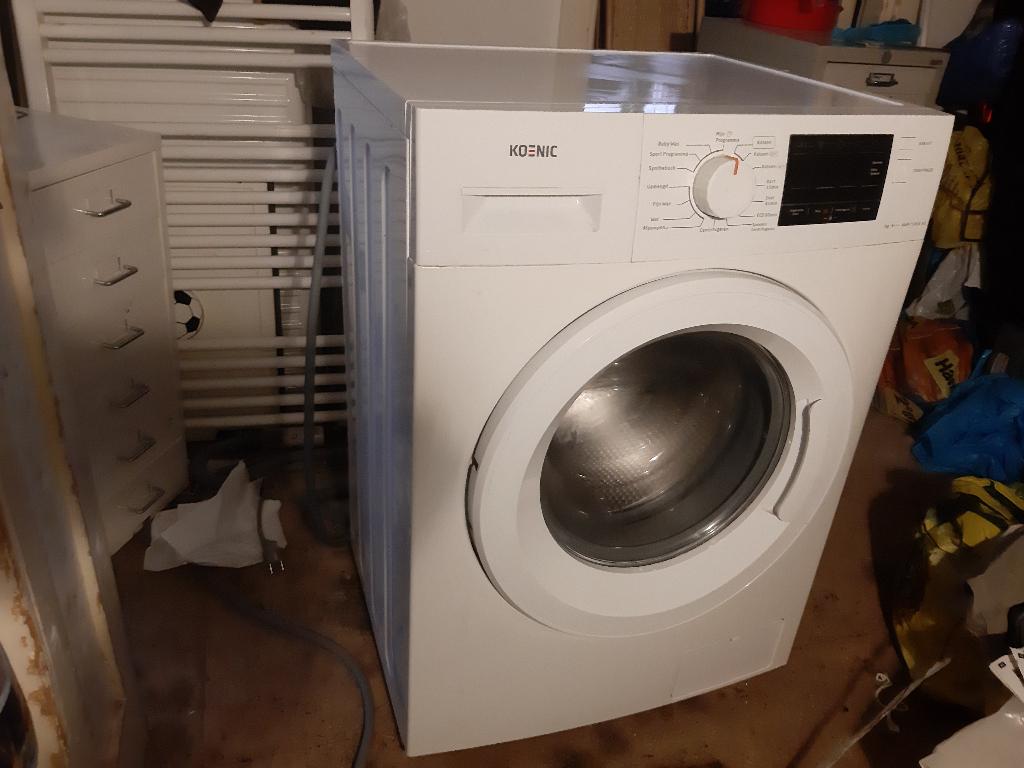 Koenic KVM 71416 A3 wasmachine, was-automaat, 7 kilo, 1.400, Ophalen, Zo goed als nieuw, Voorlader, 85 tot 90 cm