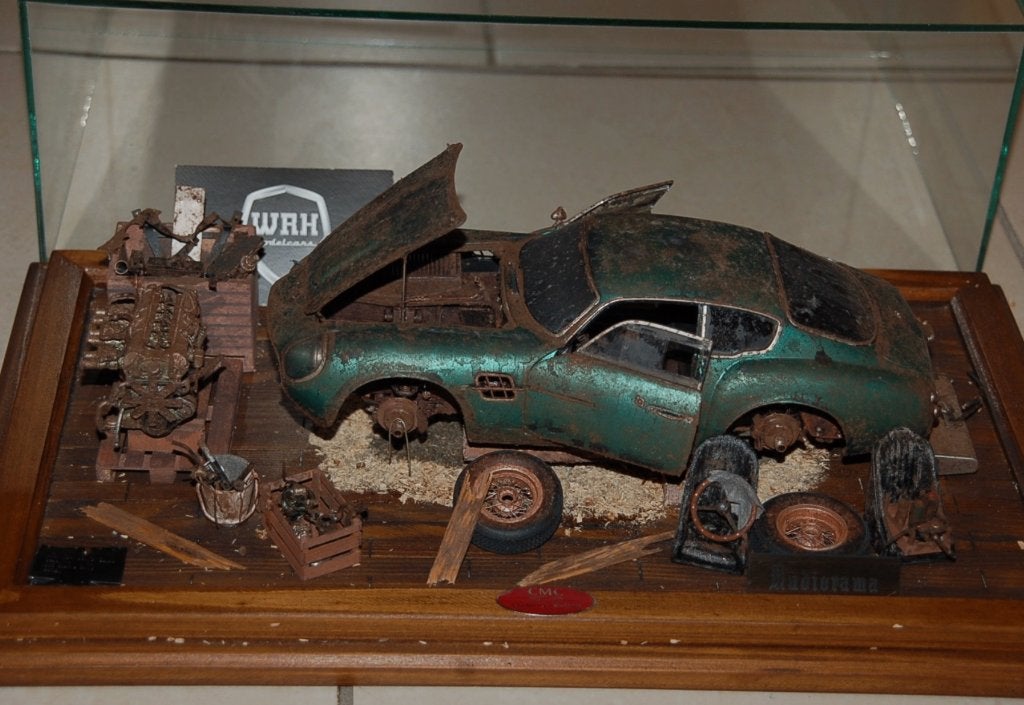 1:18 ASTON MARTIN DB4 BARNFIND CMC M-132BF LTD 20 WRH, Verzenden, Zo goed als nieuw, Auto, Overige merken