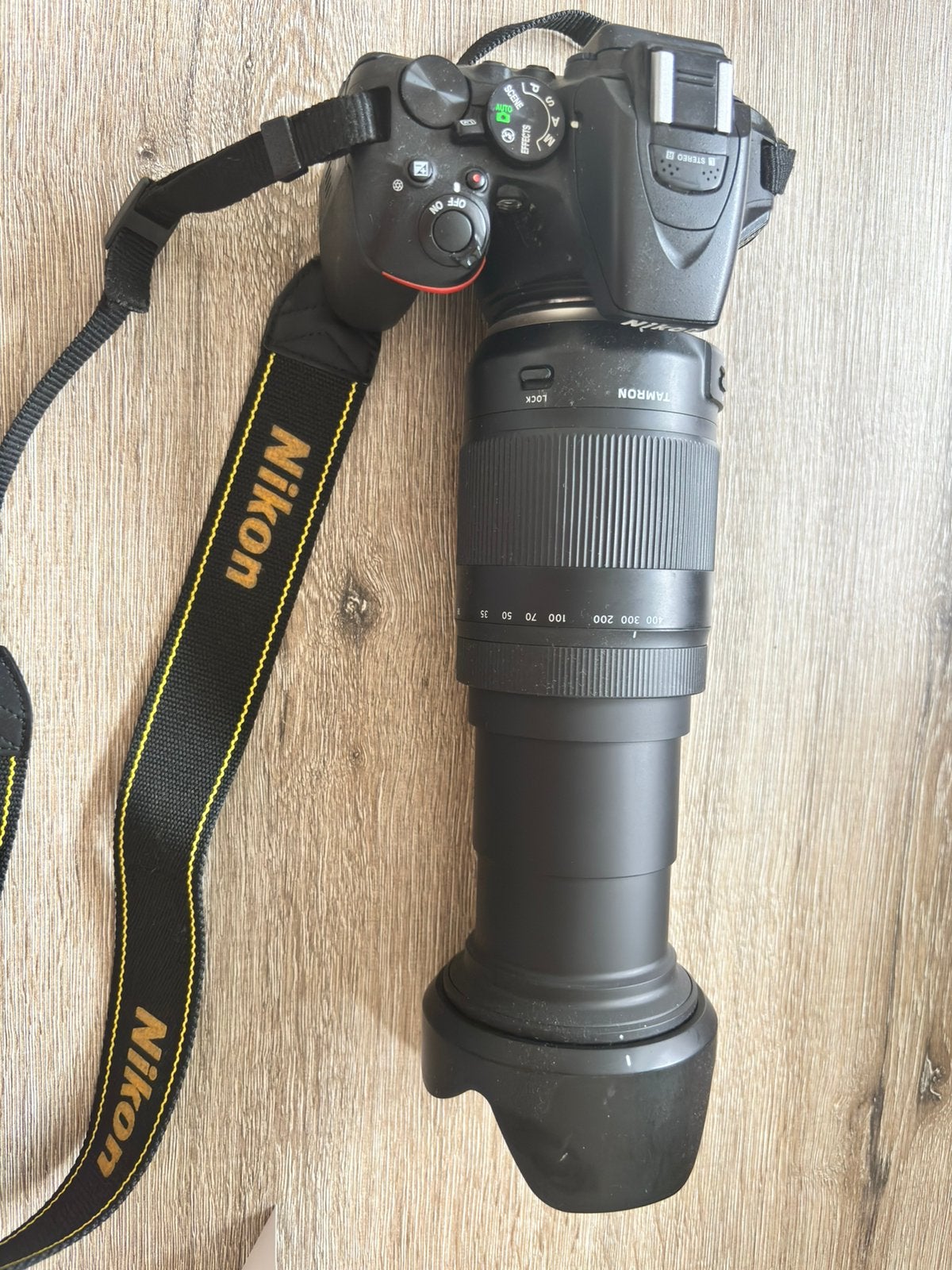 Nikon d5600+tamron lens 18-400 mm, Audio, Tv en Foto, Fotocamera's Digitaal, Gebruikt, Spiegelreflex, Accu, Ophalen of Verzenden