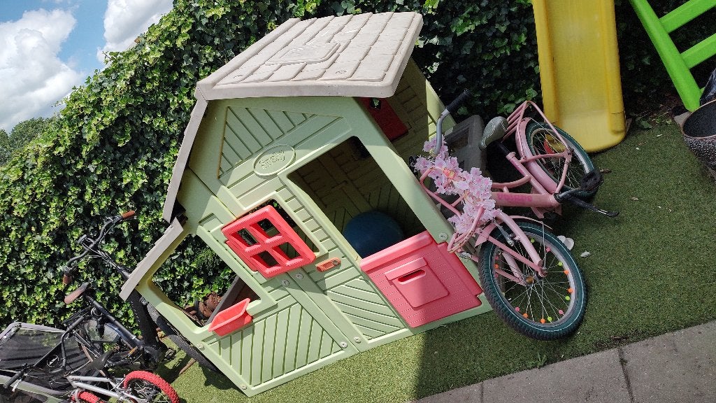 Smoby speelhuisje, Kinderen en Baby's, Speelgoed | Buiten | Speelhuisjes, Ophalen, Gebruikt, Kunststof