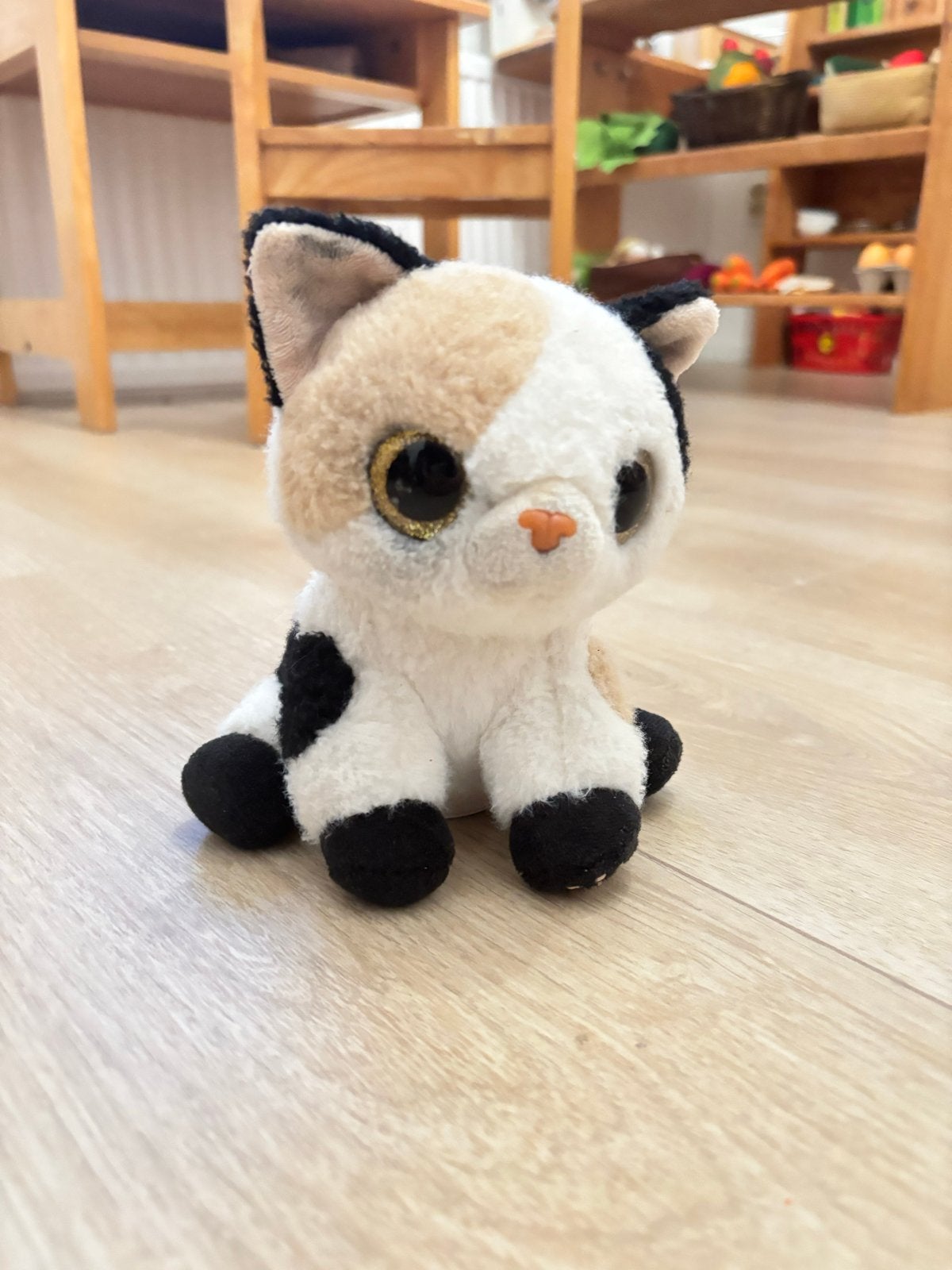 Interactieve knuffelkat met geluid - Brumt als een kat!, Met geluid, Ophalen of Verzenden, Zo goed als nieuw, Kat