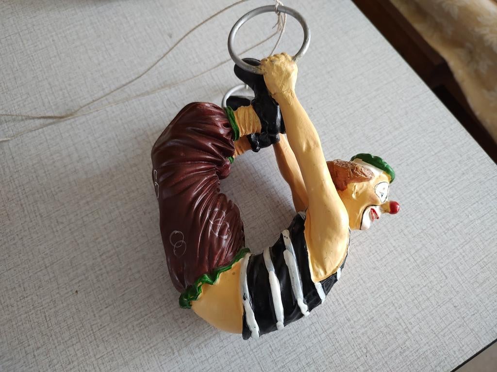 Vintage circus clown, Antiek en Kunst, Ophalen