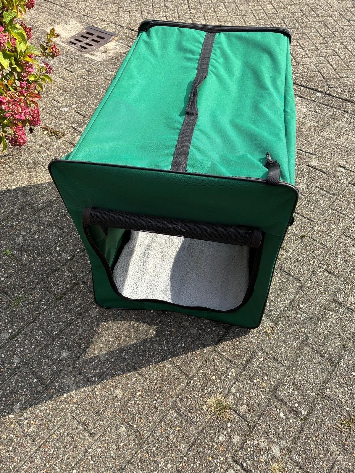 Reisbench met hoes voor hond, Ophalen of Verzenden, Zo goed als nieuw