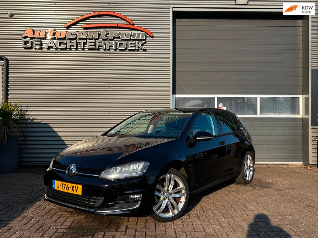Volkswagen Golf Variant 1.4 TSI Highline | LED | Stoelverw., Auto's, Voorwielaandrijving, Euro 5, Gebruikt, Zwart
