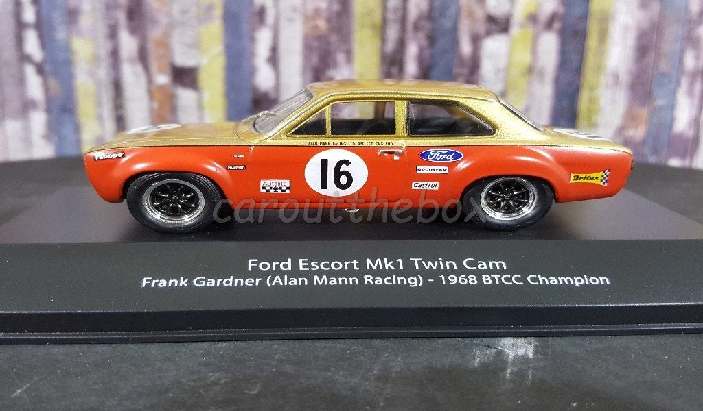 Ford Escort mk1 NO 16 BTCC 1:43 Atlas, Verzenden, Nieuw, Auto, Overige merken