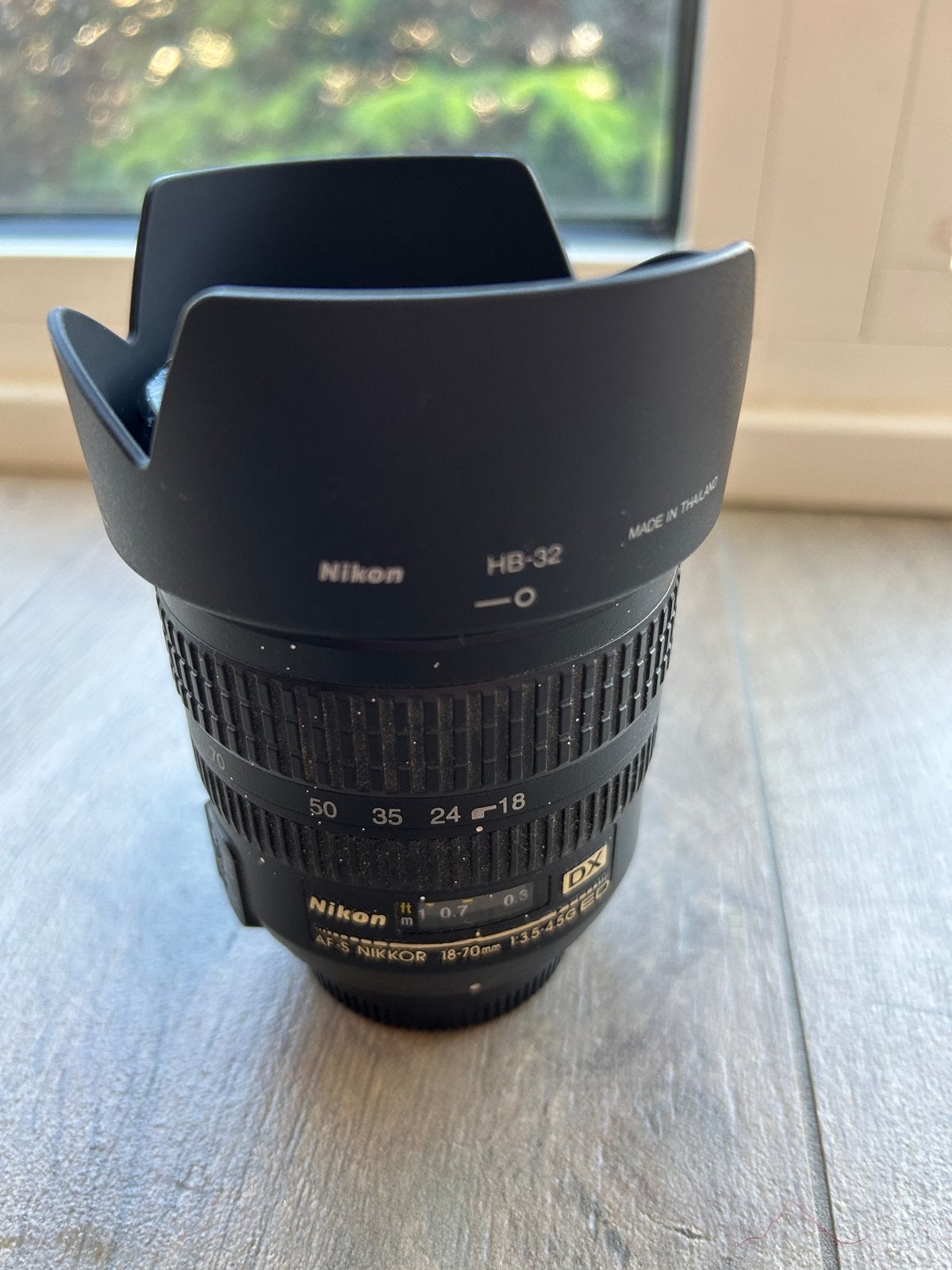 Nikon AF-S Nikkor 18-70mm f/3.5-4.5G ED DX lens, Gebruikt, Autofocus, Nikon, Ophalen of Verzenden