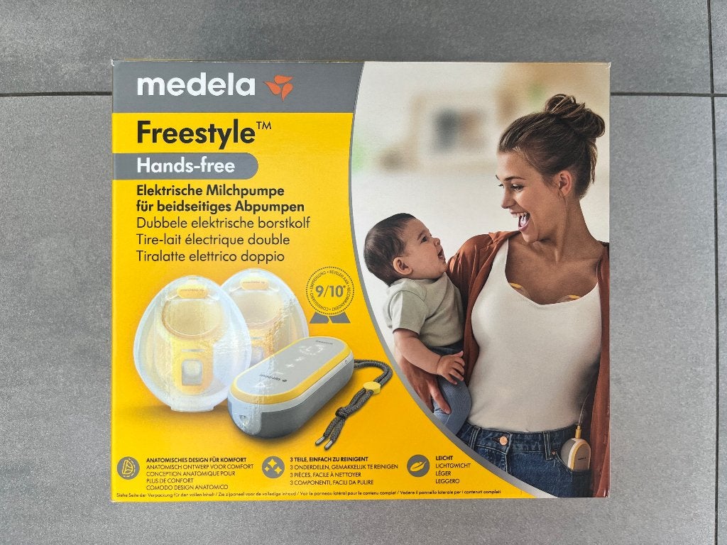 Medela Freestyle elektrische kolf kort gebruikt, Kinderen en Baby's, Babyvoeding en Toebehoren, Ophalen, Zo goed als nieuw, BPA-vrij