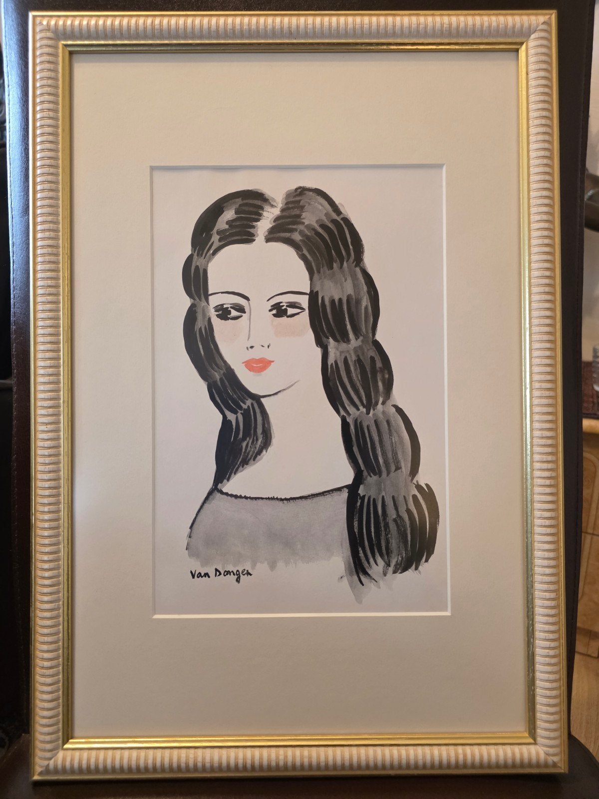 Kees van Dongen, 1877- 1968, Origineel aquarel, gesigneerd, Antiek en Kunst, Kunst | Litho's en Zeefdrukken, Ophalen