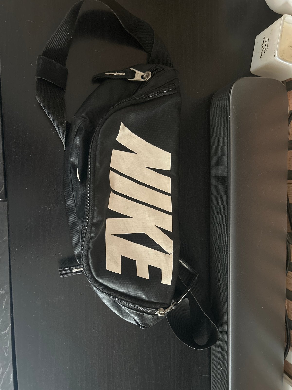 Nike heuptas / crossbody tas zwart, Ophalen of Verzenden, Gebruikt, Zwart, Overige merken