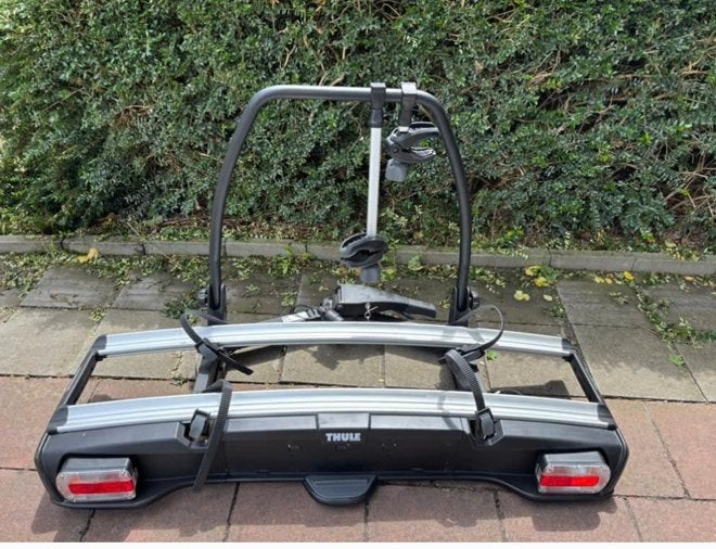 Thule velospace fietsendrager kantelbaar, Ophalen of Verzenden, Gebruikt, Trekhaakdrager