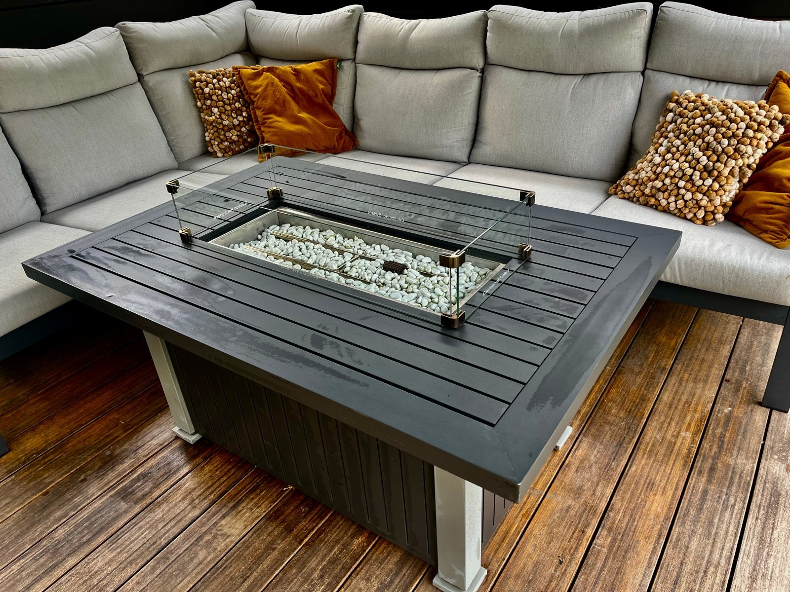 Cosy Living Vuurtafel - Sfeervolle Warmte voor Buiten, Ophalen of Verzenden, Gebruikt