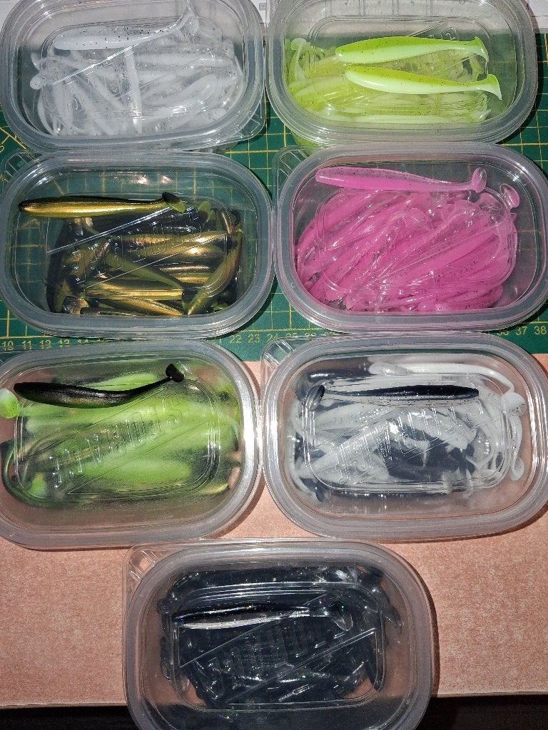 50 Storm Biscay Shad 7 cm bieden, Ophalen of Verzenden, Nieuw, Overige typen