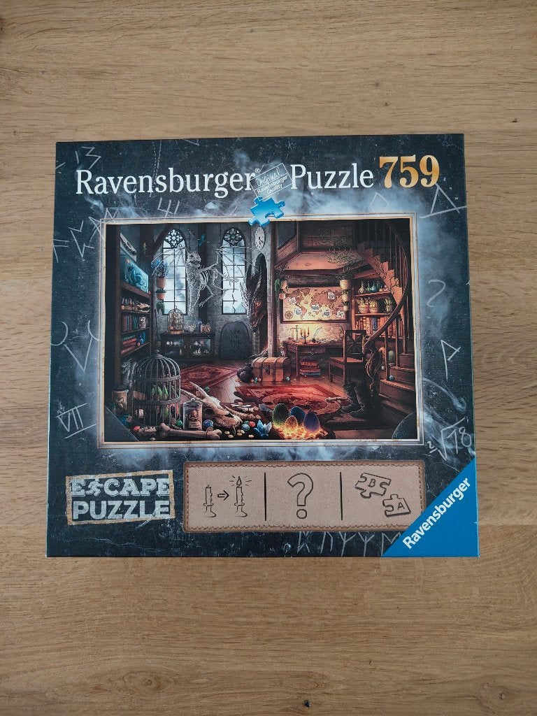 Escape puzzel Ravensburger, Ophalen of Verzenden, 500 t/m 1500 stukjes, Nieuw, Legpuzzel