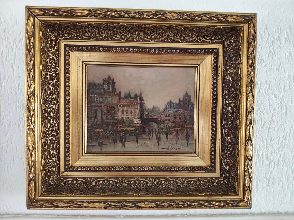 Prachtig schilderij van H. Zeegers, Antiek en Kunst, Ophalen of Verzenden