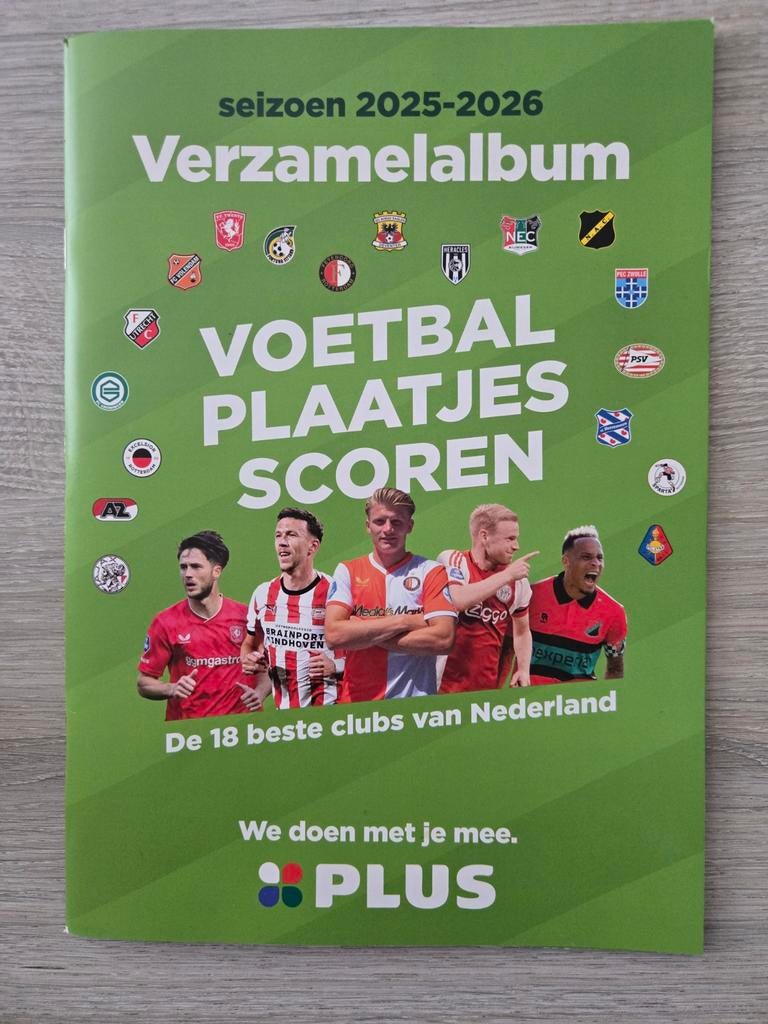 Plus Voetbal Stickers, Plus, Verzenden