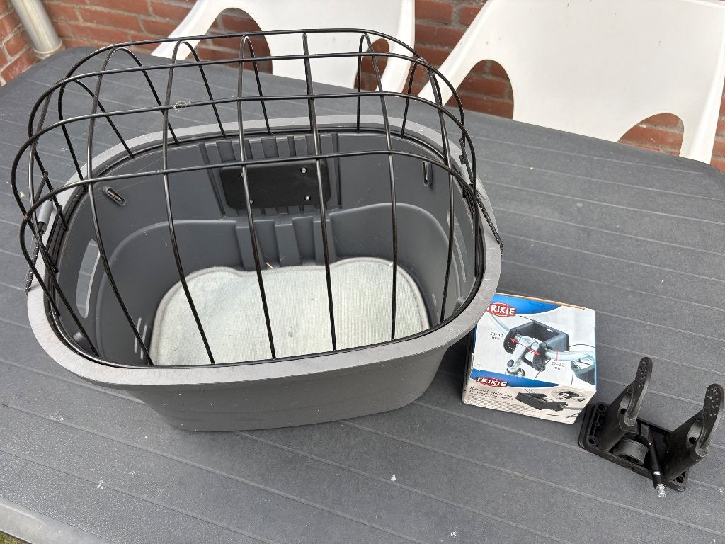 Trixie fietsmand voor honden met bevestiging, Ophalen, Gebruikt, Trixie