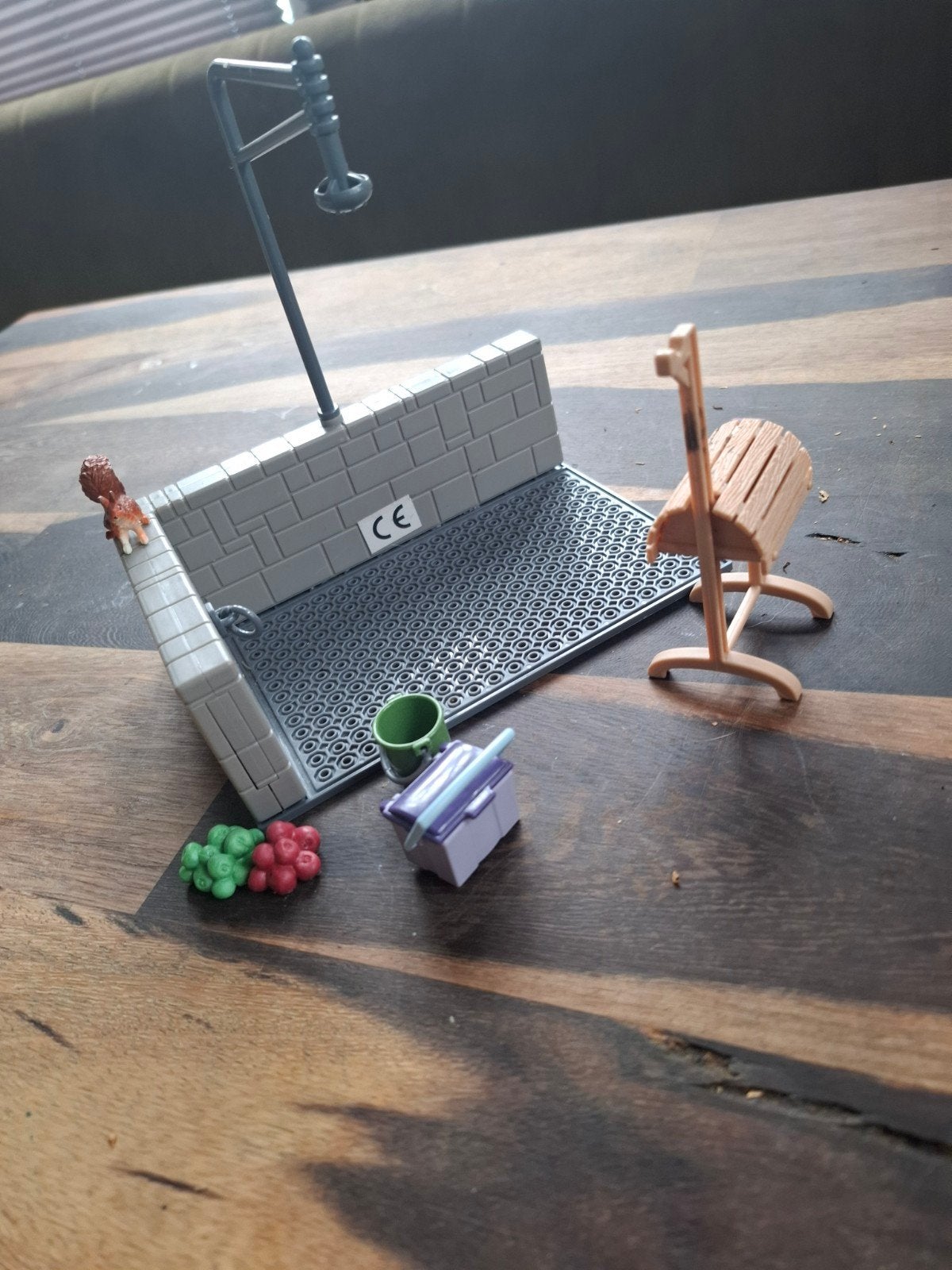 Leuke speelgoed paardendouche in goede staat, Ophalen, Zo goed als nieuw, Jongen of Meisje