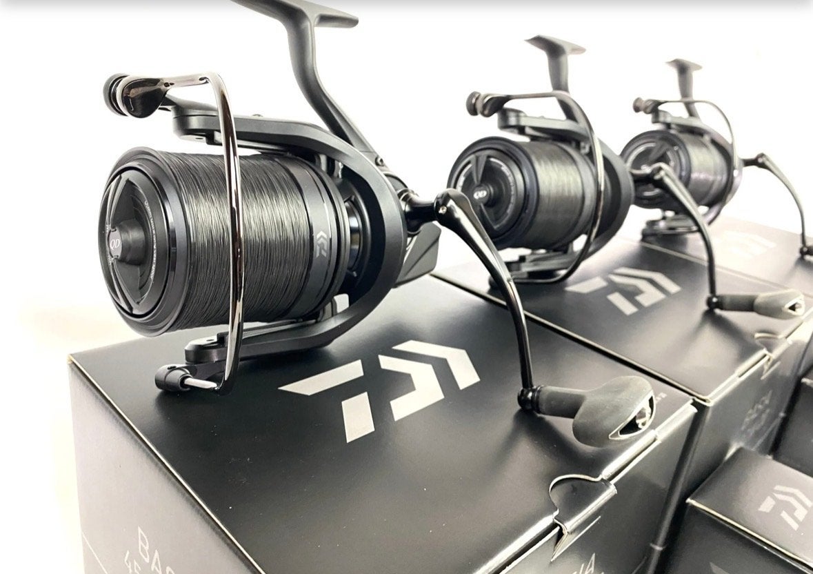 3 x Daiwa Basia 45 SCW QD, Ophalen of Verzenden, Zo goed als nieuw, Molen