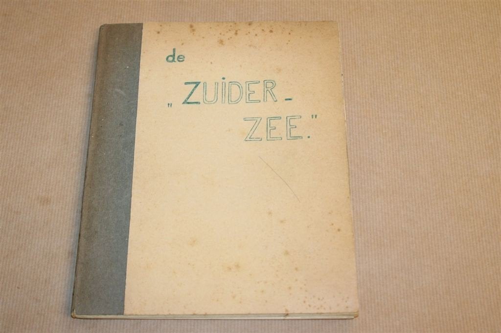 De Zuider-Zee — Handgeschreven Manuscript, Uniek, ca. 1950, Ophalen of Verzenden, Gelezen