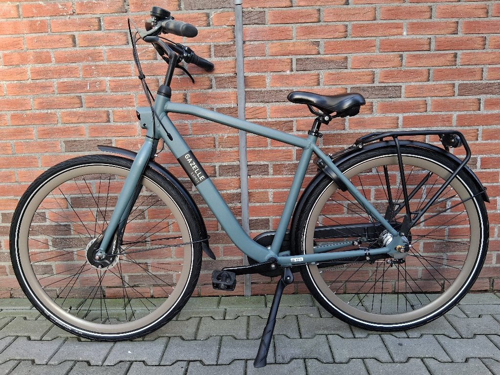ALS NIEUWE Gazelle Esprit brugklasfiets 49 cm. Petrol, Ophalen, Versnellingen, 49 tot 53 cm, Zo goed als nieuw