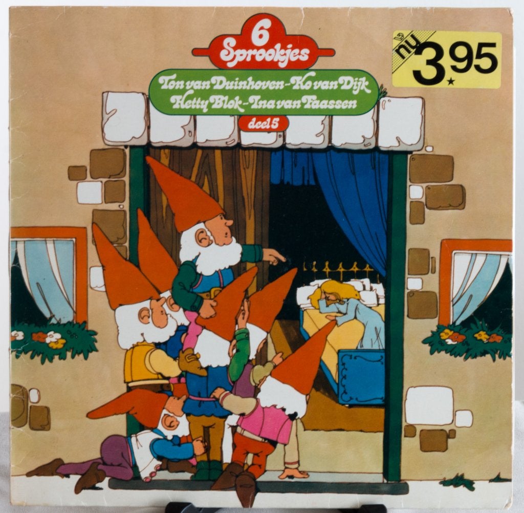 Vinyl lp 6 Sprookjes deel 5, verteld door bekende acteurs., Cd's en Dvd's, Beschermende buitenhoes, Ophalen of Verzenden, Nieuw in verpakking