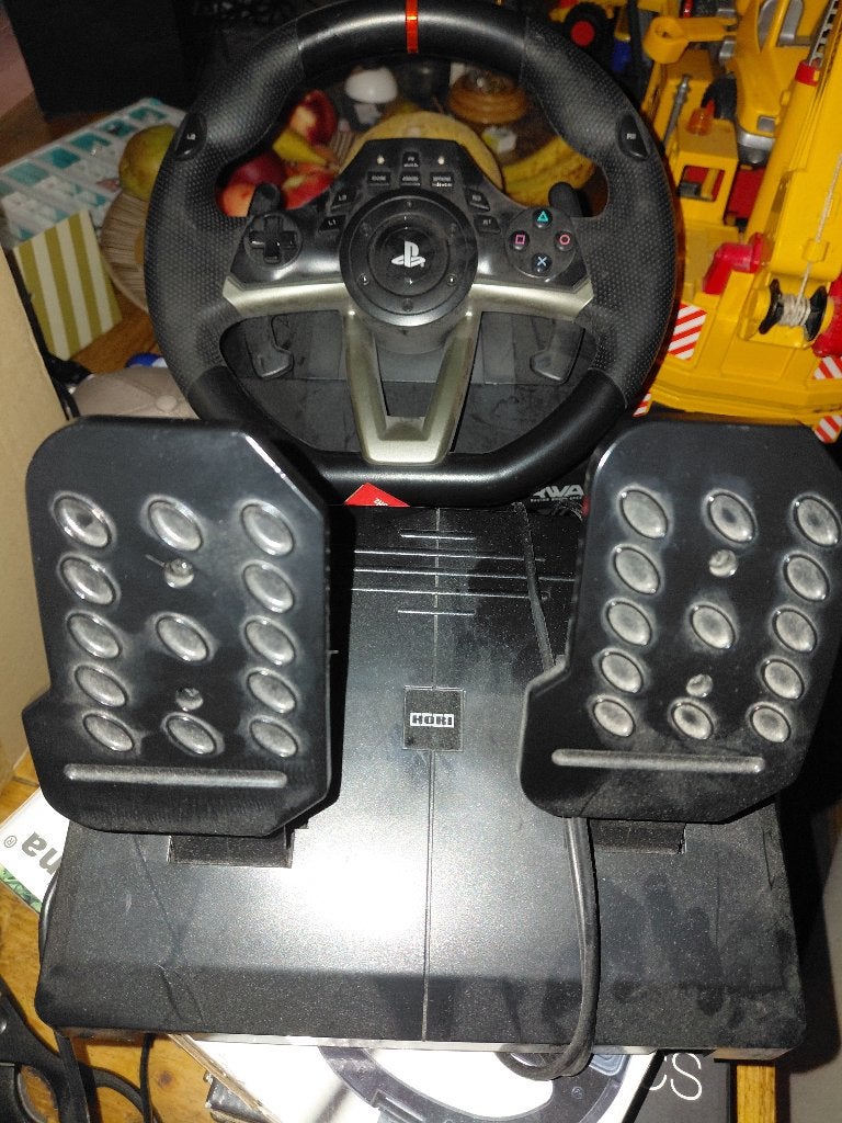 Stuur en pedalen-set Playstation, Ophalen, Racestuur, Gebruikt, PlayStation