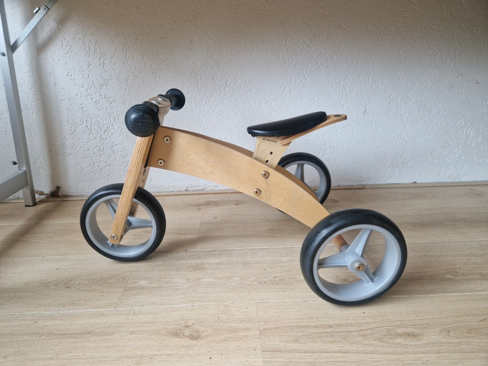 Bandits and Angels Houten Loopfiets driewieler, Ophalen of Verzenden, Gebruikt, Loopfiets
