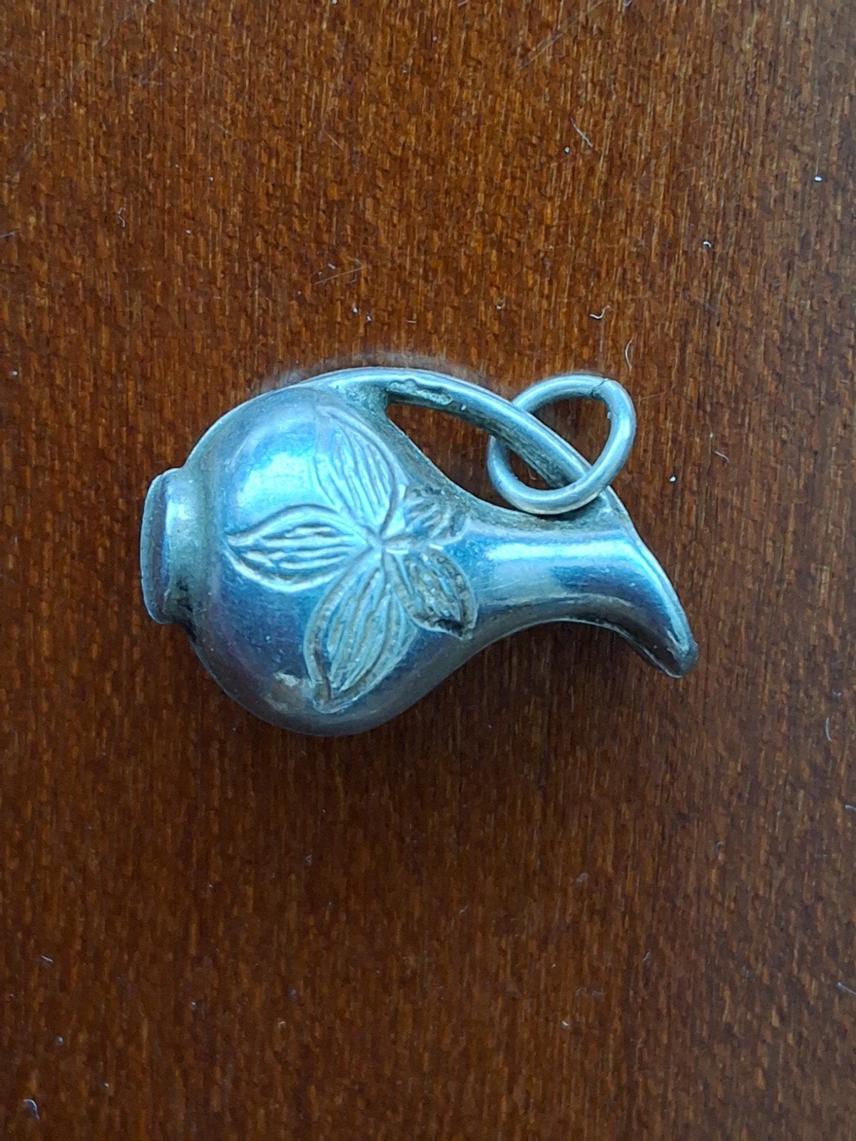 Vintage Zilveren nederlandse Waterkan Bedel, Overige merken, Gebruikt, Ophalen of Verzenden, 1 bedel