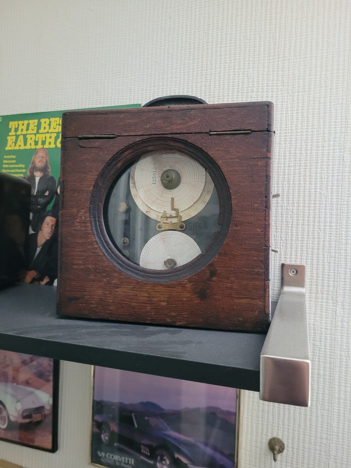 Antieke Duivenklok La Ledoise Lede - Vintage Tijdregistratie, Ophalen