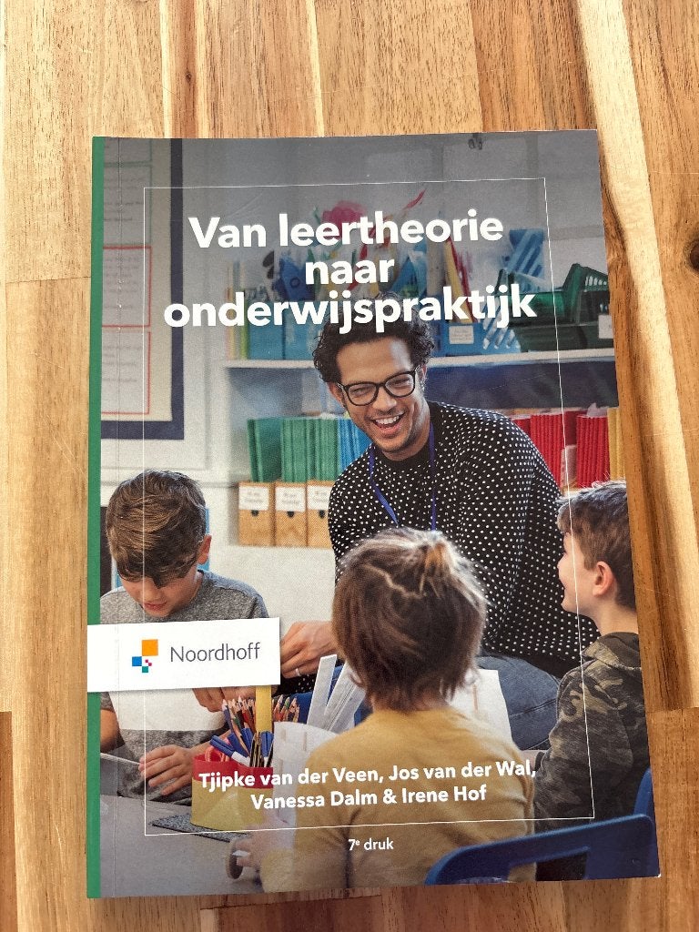 Van leertheorie naar onderwijspraktijk, Boeken, Overige vakken, Ophalen of Verzenden, Zo goed als nieuw, Noordhoff Uitgevers