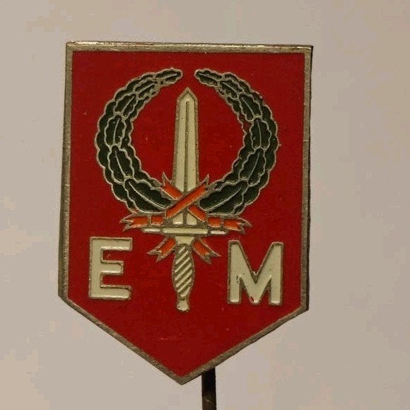 EM KNIL 7 December Speldje Steekspeld MILITARIA, Verzamelen, Ophalen of Verzenden, Gebruikt, Overige onderwerpen