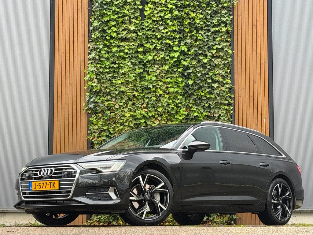 Audi A6 Avant 45 TFSI Sport Pro Line|CAMERA|DRIVE SELECT DEA, Stof, Gebruikt, 4 cilinders, Zwart