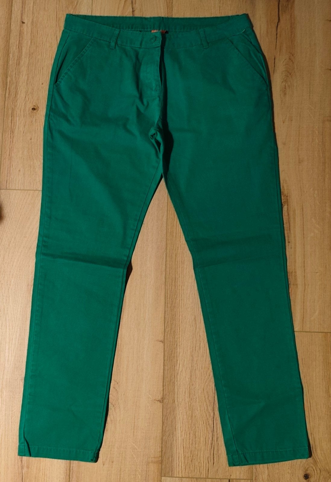 Groene Tissaia broek - Maat 44, Verzenden, Maat 42/44 (L), Lang, Gedragen