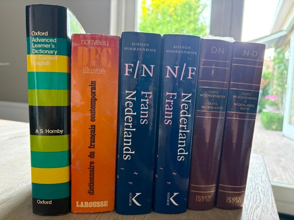 Woordenboeken Oxford Dictionary, Larousse, Koenen en Wolters, Ophalen, Zo goed als nieuw, Koenen of Wolters, Engels