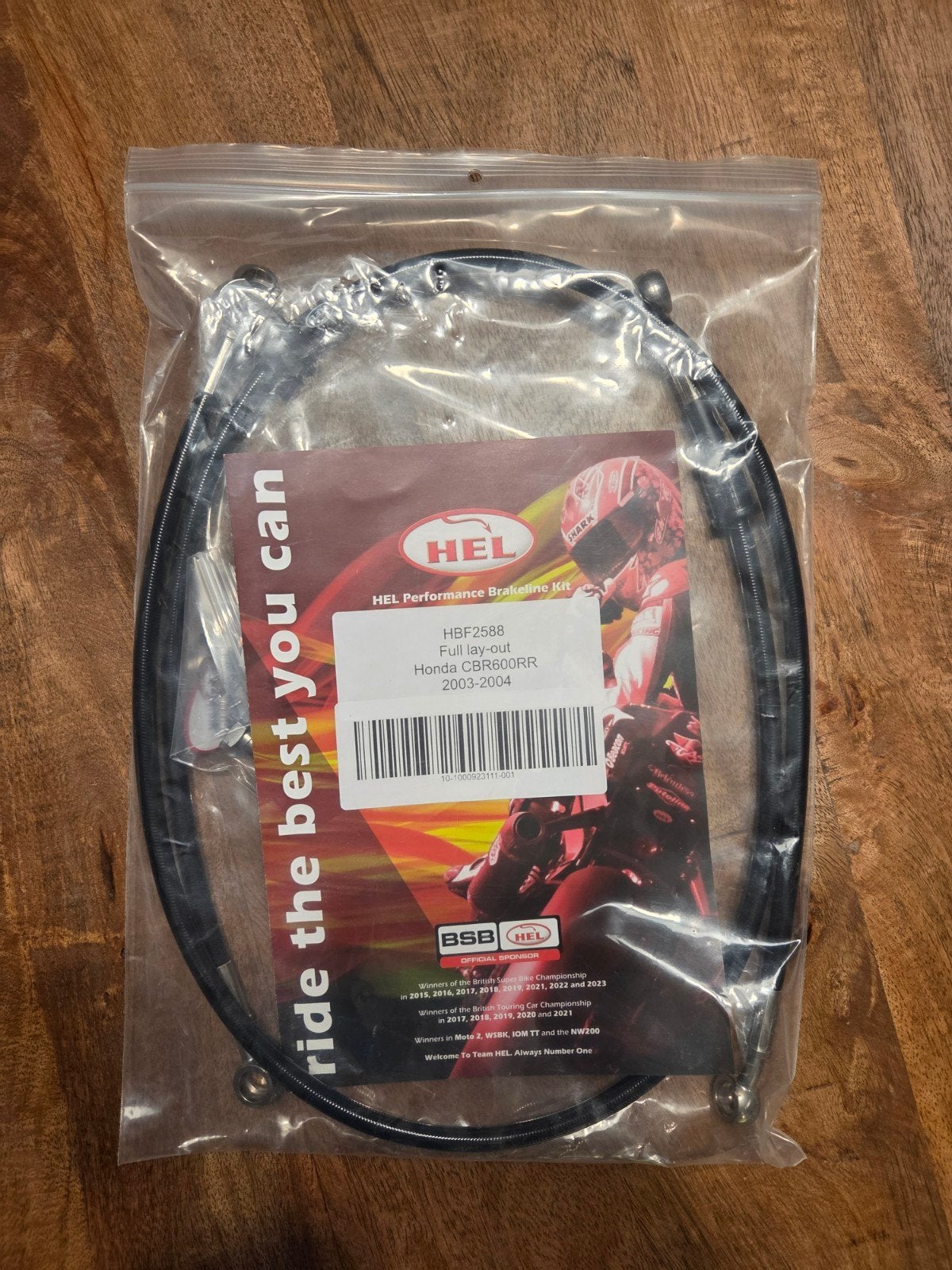 Volledige Honda CBR600 RR HEL remleidingset voorkant, Motoren, Onderdelen | Honda, Ophalen of Verzenden, Nieuw
